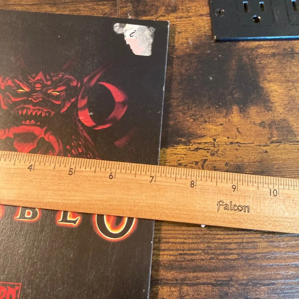 Diablo Original Game Manual Full Size for PC Big Box Edition